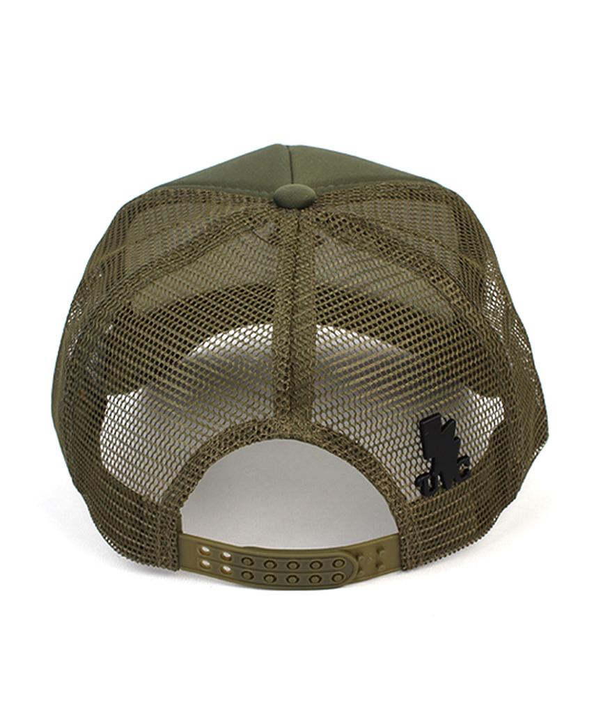 Yunibeosyeolkemiseuteuli Bubble Rope Khaki Meshcap