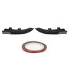 Rear Bumper Side Lip Diffuser Glossy Black Skirt Extensions Spoiler Body Kit for 4 Series G22 G23 M Sport