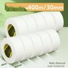 Residue-Free White Texture Paper Tape for Art Students - Decorative Edge Sealing & Spray Painting Masking Tape