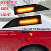 BINGWFPT For VW Transporter T6 Multivan Caddy MK4 2015-2019 Led Dynamic Side Marker Turn Signal Light Sequential Blinker Light