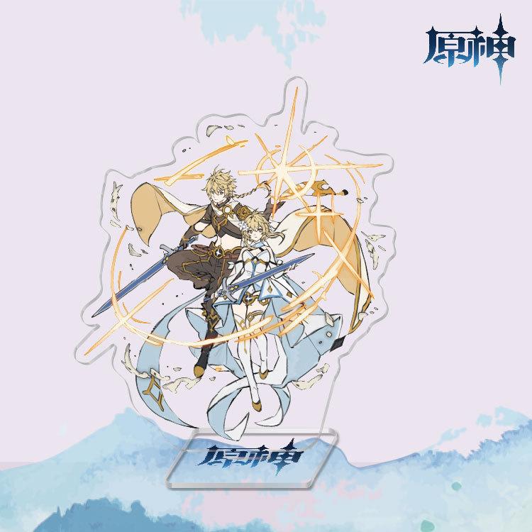 Spiel Modell Impact Acryl Cosplay Charakter Stand Acryl Figur Stand bemalt Schreibtisch Dekor Ornament Geschenk