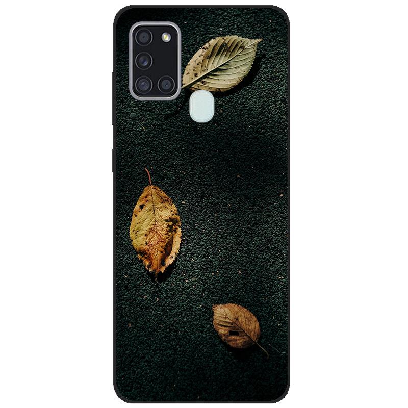 For Samsung A21s SM-A217F/DSN Back Cover tpu Soft Silicone Phone Case For Samsung Galaxy A21s Case Mobile Phone black coque new