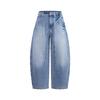 Navigare Men's Loose Wide-Leg Cotton Jeans