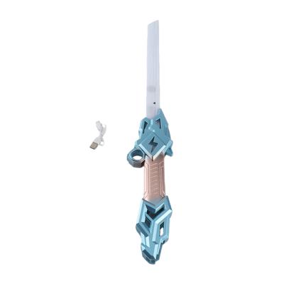 Light Up Sword Multi Color LED Light Cool Sword Toy with Sound Effect for Role Playing Stage Performance