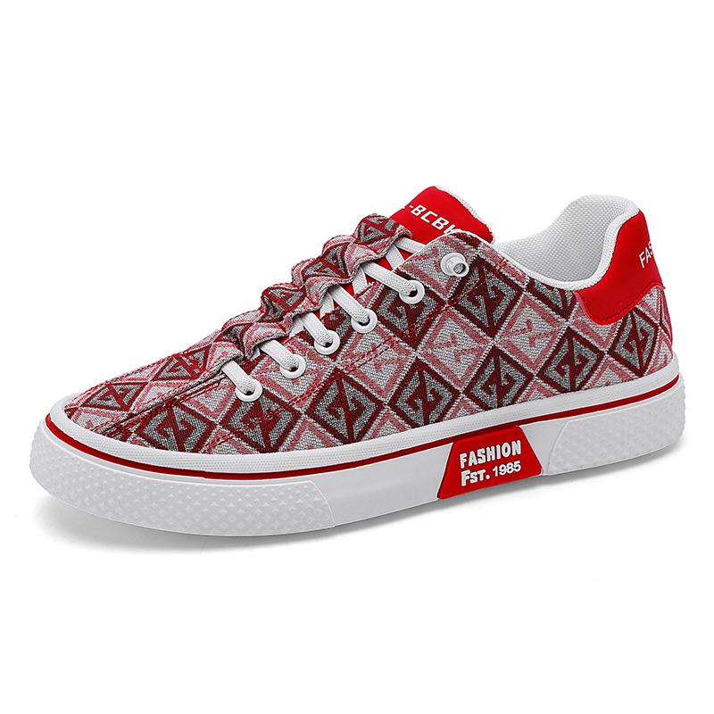 Fashion New High Quality Men's Casual Canvas Shoes Outdoor Sports Comfortable Non-slip Shoes Light Wear-resistant Low Top Board Shoes