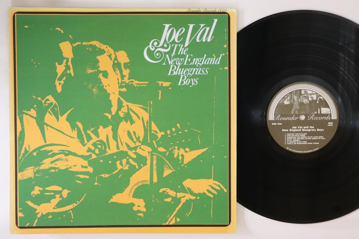 

LP Record JOE VAL Joe Val The New England Bluegrass 0025 ROUNDER 1975 US Country Used