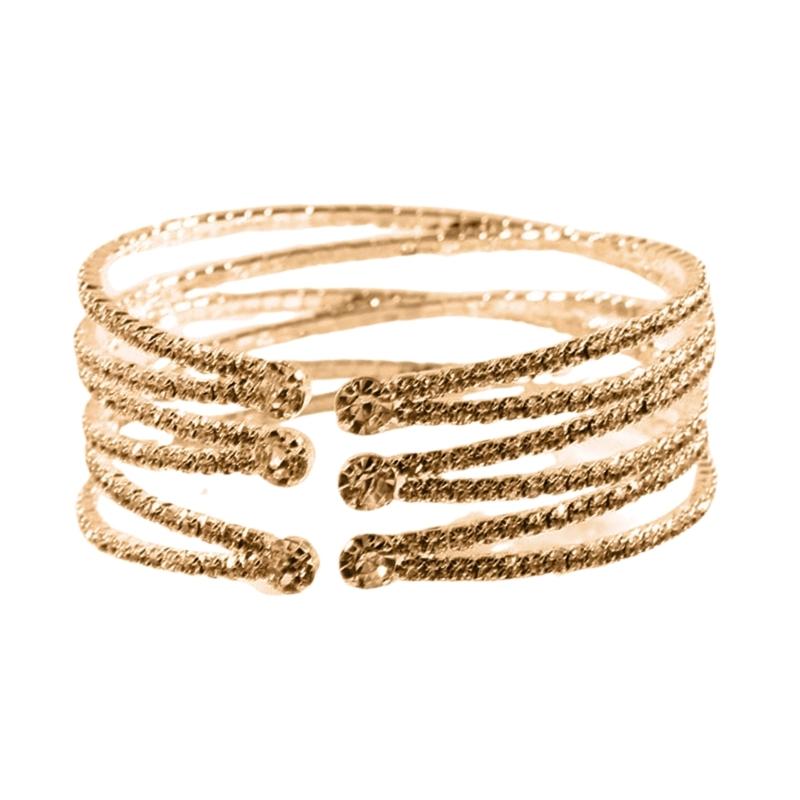 Multilayer Crystal Cuff Bracelet for Women Sparkling Rhinestones Bangle Handmade Jewelry Accessory for Any Outfit