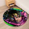 Juice WRLD Printed Round Rug Carpet Chair Rug Area Rug Entryway Doormats,for Office Chair Living Room Bedroom Kitchen Room.
