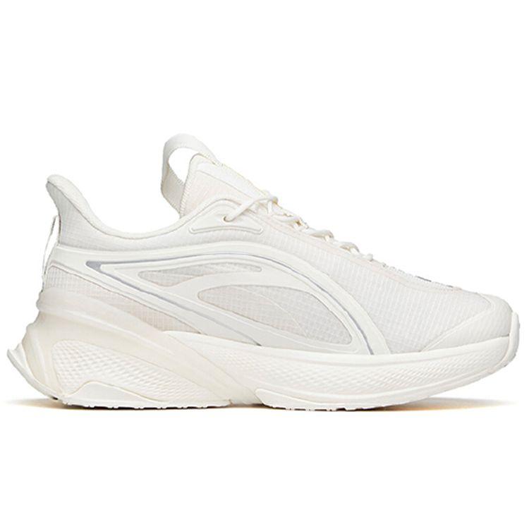 Anta C37 2.0 Shock Absorbing Non-Slip Wear-Resistant Lightweight Low-Top Running Shoes Women Sneakers Silver 122135537R-5