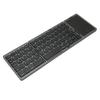Foldable Keyboard B089T 3 Folded Touchpad Function 64 Keys Portable Type C Charging Magnetic Closure Computer Keyboard