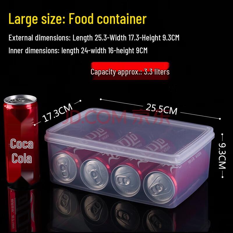 WenZhi Food Grade Airtight Refrigerator Storage Container