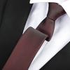 Burgundy Groom Wedding Burgundy Best Man Dress Business Zip Knot Free Men'S Tie Wedding