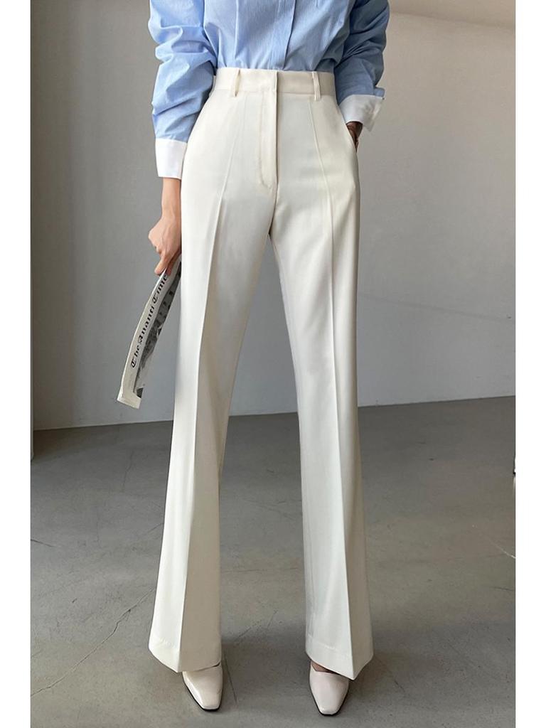 High-Waisted Women's Petite Flare Pants - Autumn/Winter 2024 Collection