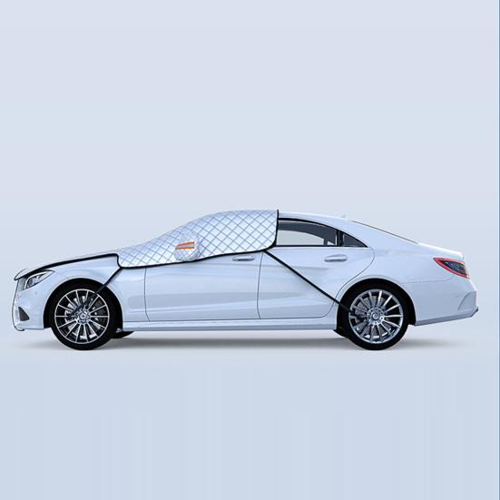 Automobile Ice Shield Snow Cover Foldable Design Wear Resistant Easy Installation Anti-Freezing Winter Car Windshield