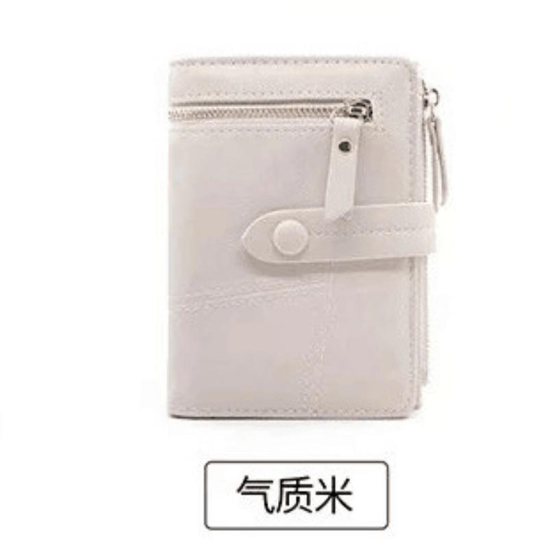 

Кошелек маленький свежий молния пряжка складной студент женский кошелек для монет