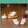 Charming Resin Bunny Figurines Playful Cartoon Animals For Miniature Garden