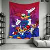 woody woodpecker Wall Tapestry Aesthetic Wall Hanging Printed Fabric Blanket Decorative Tapestries for Bedroom Living Room Home Decor
