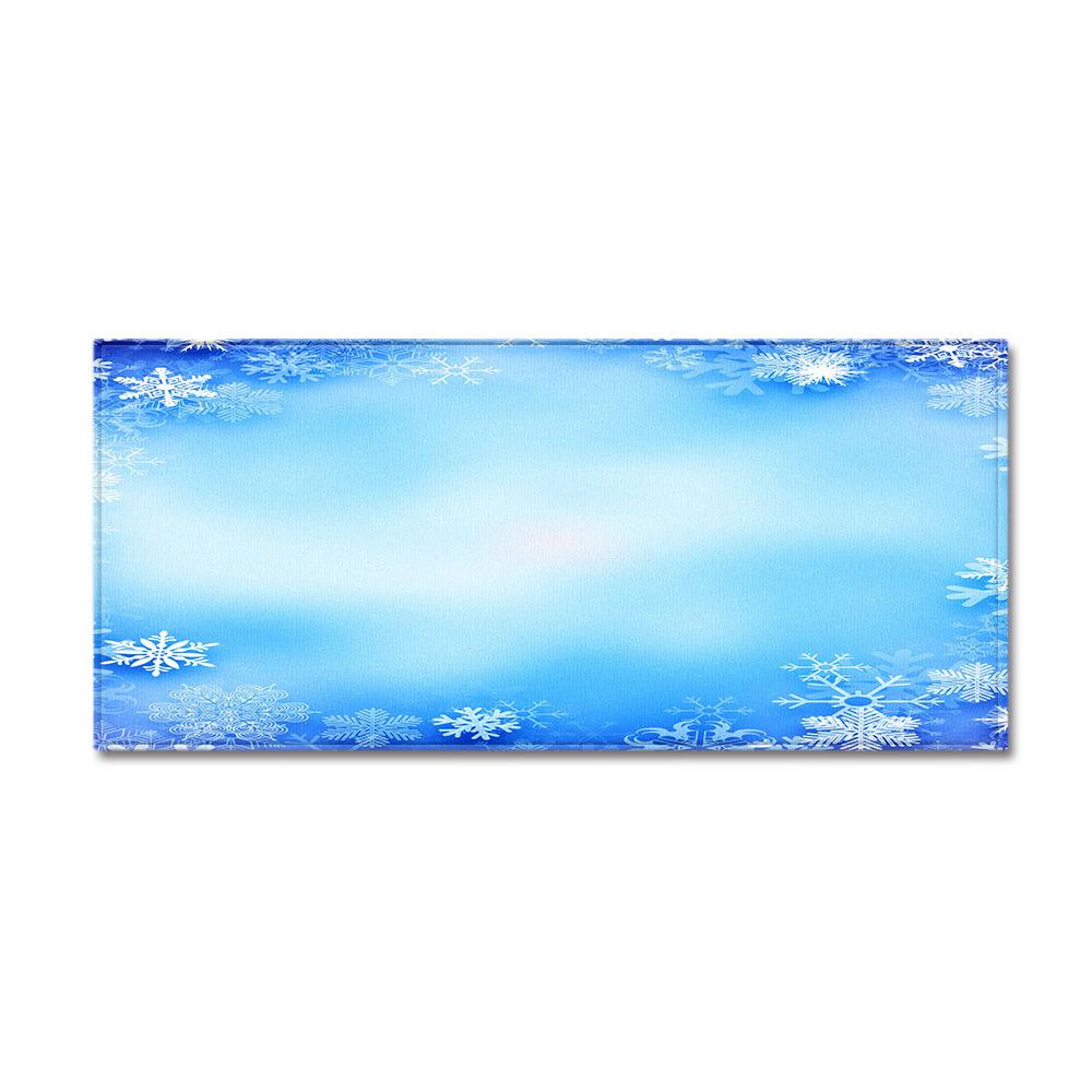 Kitchen Strip Gradual Change Floor Mat Doormat Carpet Floor Mat