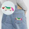 10PCS/Set Cartoon Pony Patten DIY Clothing Accessories Funny No Adhesive Backing Playful Patch Multi-Function 6 Styles