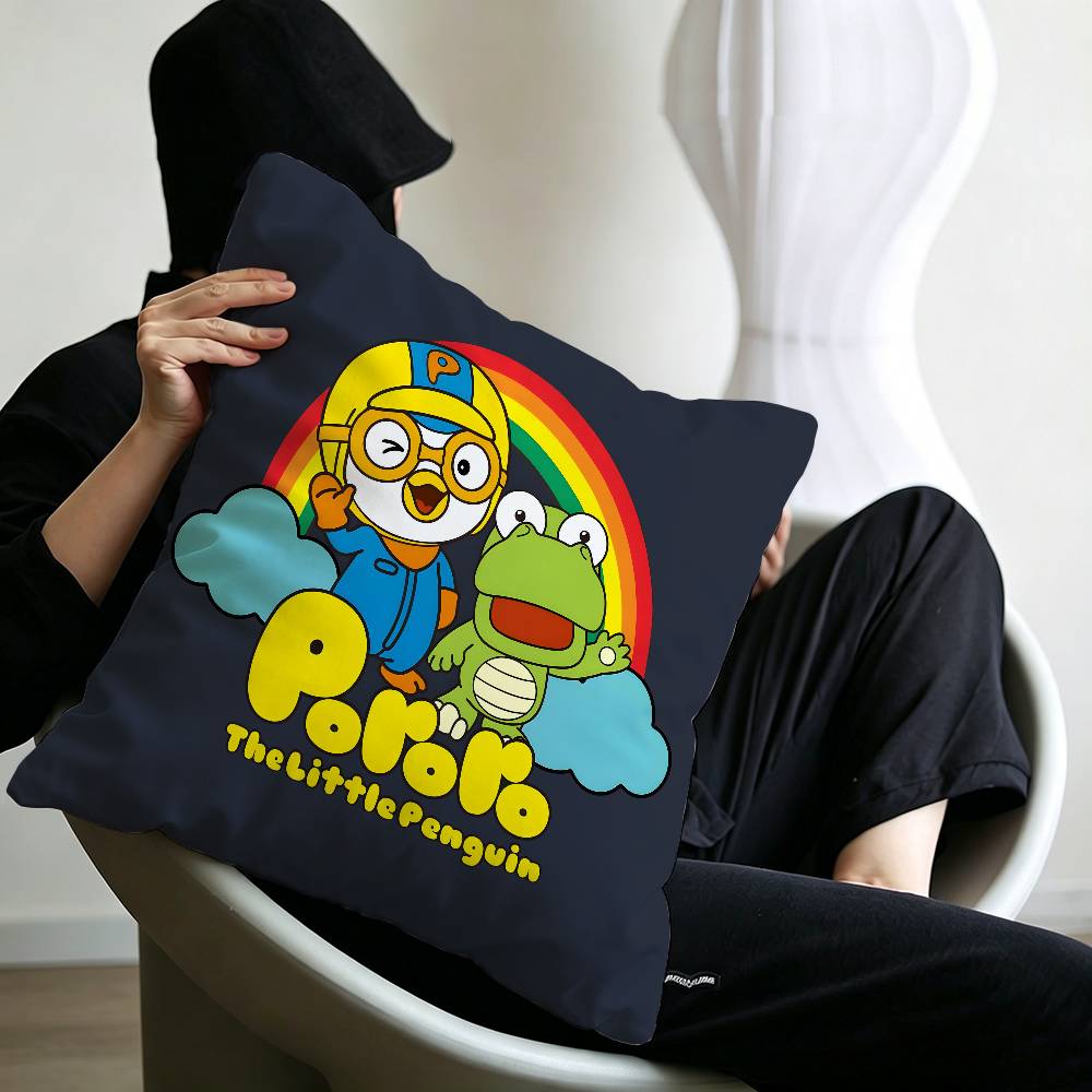 Anime Cute P-Pororos Maple Design Lucky Dragon pillow cover sofa cushion cover home room decoration children gift