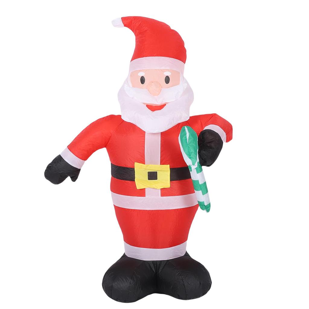 Inflatable Christmas Tree Xmas Santa Claus Christmas Decoration With LED Party Props Outdoor Holiday Party Garden Lawn Decor