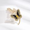 Senior Brooches Flower Leaf Brooch Pins for Women Suit Pendant  Fashion Brooches Jewelry