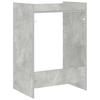 Washing Machine Cabinet in Concrete Look 67.5 x 48 x 97 cm Particleboard