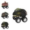 Set Of 6 Dinosaur Model Boomerang Cars Vibrant Mini Toy Gift For Kids