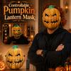 Halloween Gloeiende Pompoen met Spraakgestuurd Licht voor Kostuumfeest