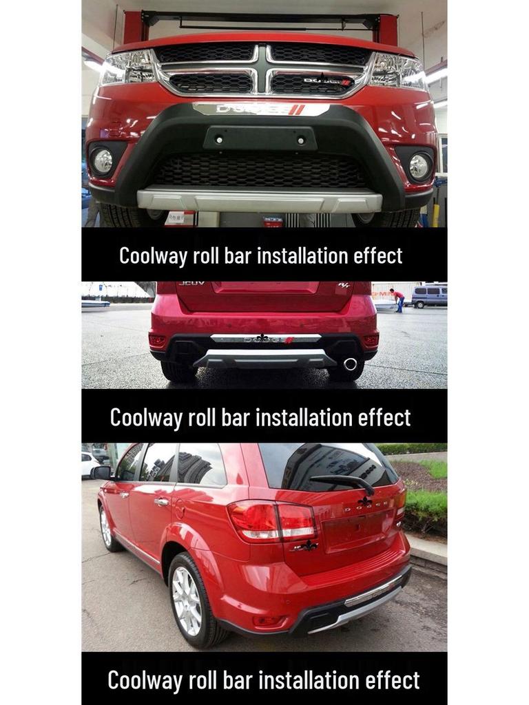 Dodge Journey Front & Rear Bumper Guards: Enhanced Protection & Decorative Add-On Accessories