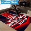 Custom Name Arse-nal Football Crest Rug Game Carpet, Floor Mat for Bedroom Living Room Entryway Rug, Home Decor Idea Gift for Christmas birthday