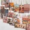 Home Decoration Photo Wall Wooden Beads Hemp Rope Clip Wall Hanging Living Room Background Decor Wall Photo Storage Display Clip