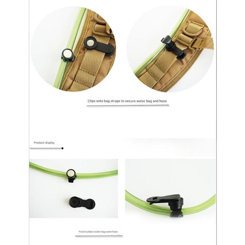 Leak Proof Magnetic Water Tubes Clip For Bikes Auto Locking Durability Hydrations Multicolor Outdoor Cycling Accessory