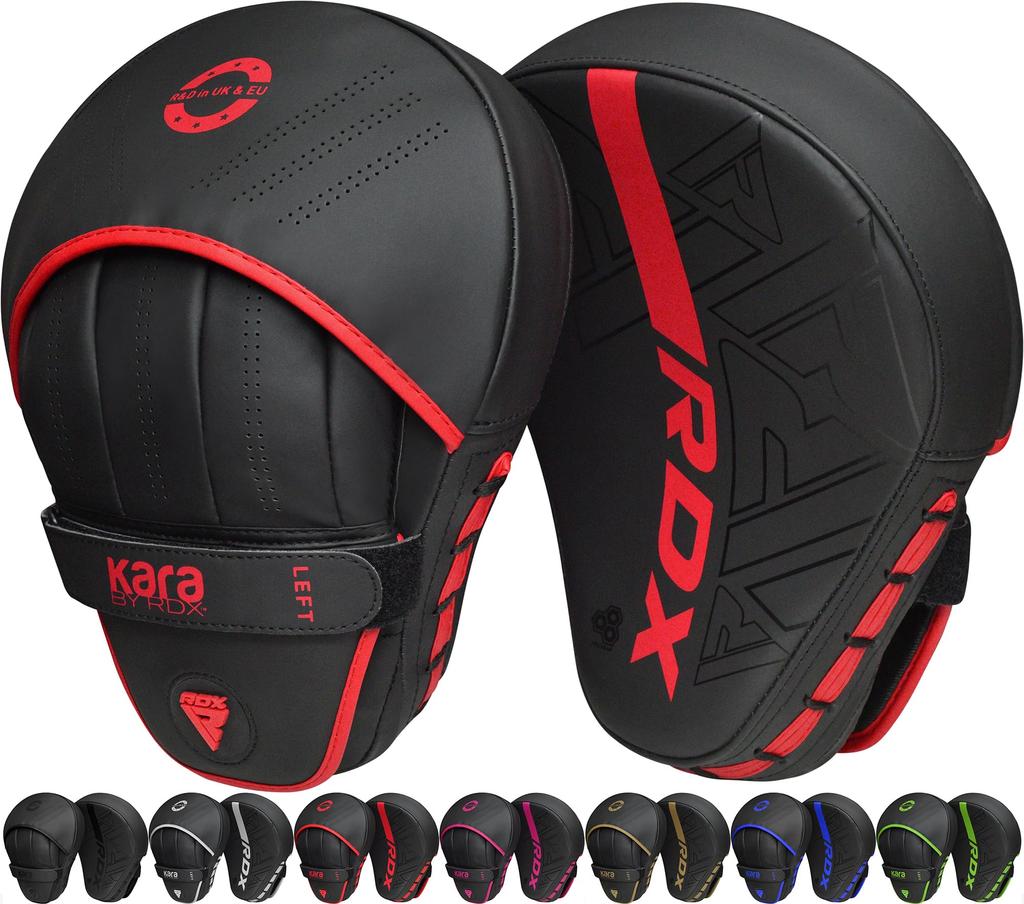 RDX Boxing Focus Hook and Jab Hand Target Pads with Strike Suitable for Martial Muay and Pads, Mitts, Shield, MMA, Punching, Arts, Thai, Boxing.