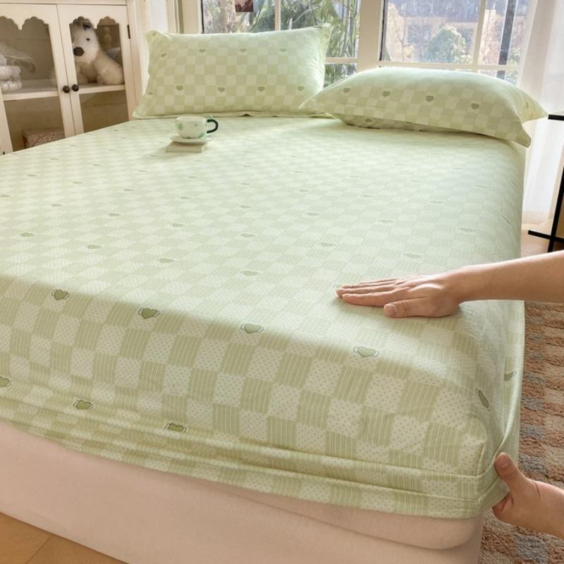 Cotton mattress single piece pure cotton bedspread Simmons all-inclusive mattress protective cover anti-dirty