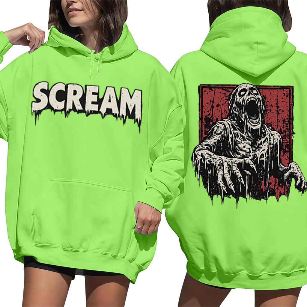 Women's Fashion Long Sleeve Sweatshirt with Graphic Print for Casual Daily Wear