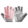 Half Finger Sports Gloves Polyester Unisex Anti Slip Breathable Sun   Cycling Gloves for Workout Motorcycle Gym