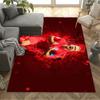 Football Player Celebration Floor Rug Office Rug Design for Game Room Entryway Playrooms Outdoor Anti-slip Rug Office Home Decor