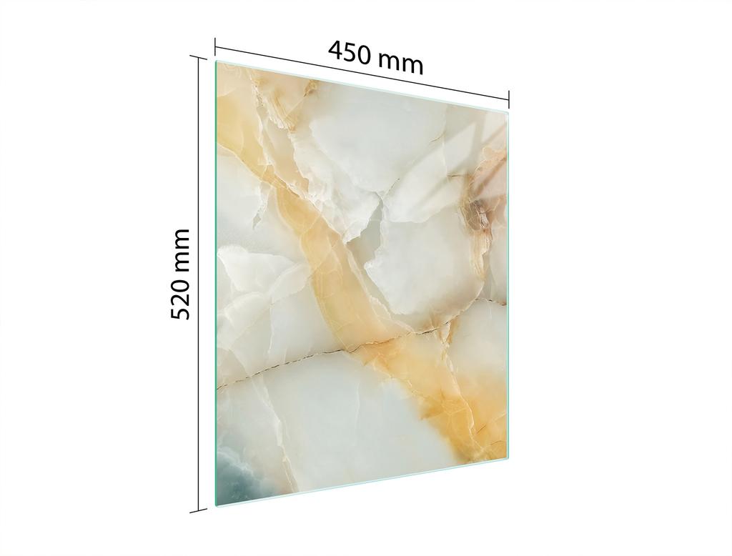 SZKLANA DESKA DO KROJENIA 45x52 MARMUR