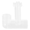 Plastic Aquariums Skimmer Clear Pipe Spin Surface Inflows Outflows Filter for Fish Tank Aquariums Cleaning Accessories