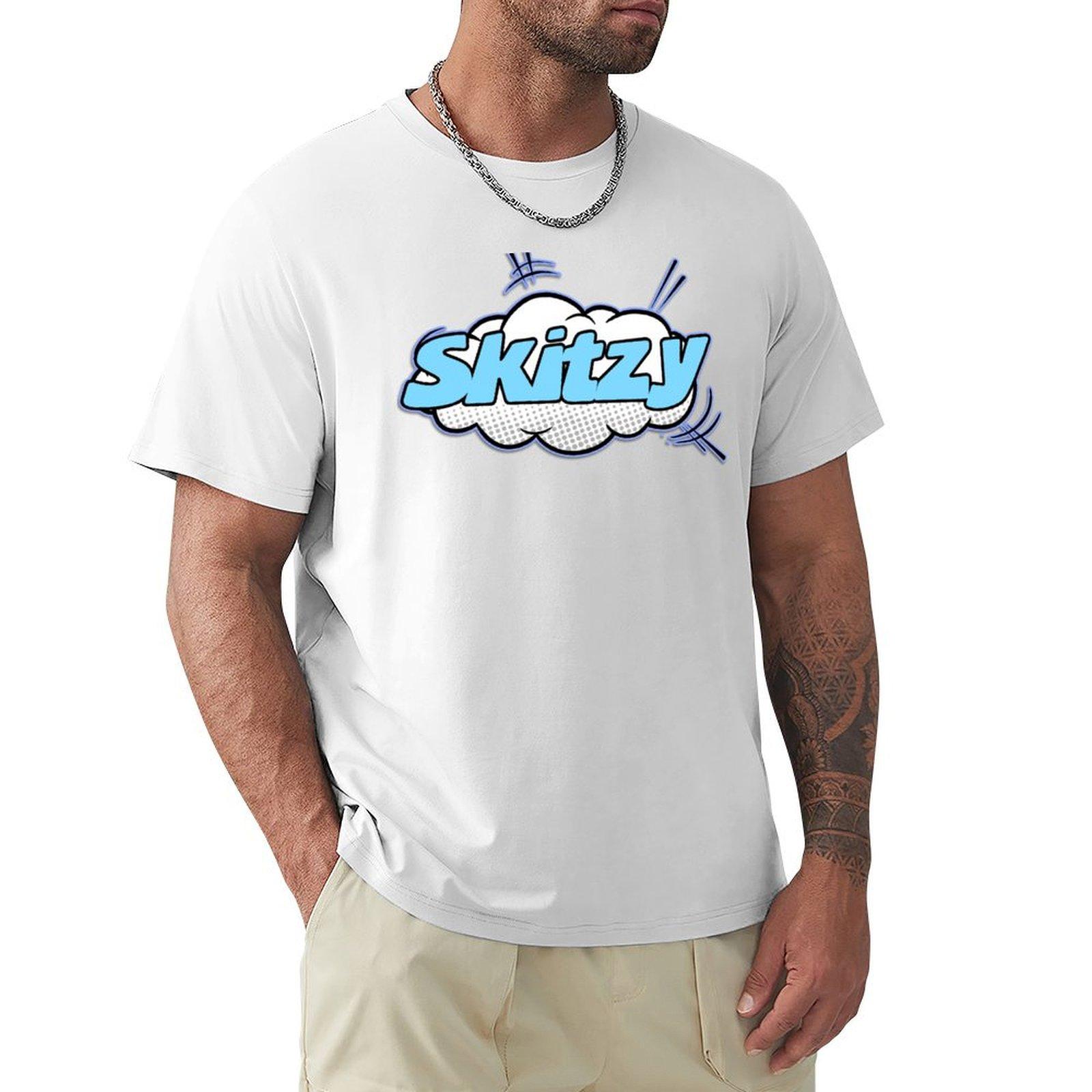 Classic Skitzy Merch Tshirt Modern Print Casual Tshirt S