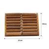 Eight Rows Solid Wooden Roller Foot Massager Pedicure Machine Foot Brush Wooden Feet Meridians Foot Massager
