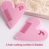 Love Hair Trimming Comb, Bangs Cutting, Family, Children, Female Students, Safe Haircut, Broken Hair Splitting, Thinning Comb