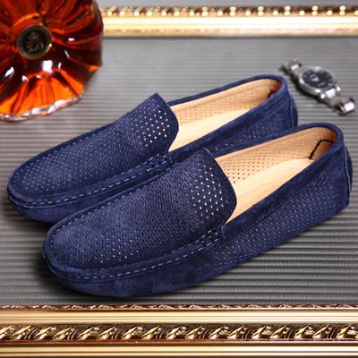 Nowe Mokasyny Męskie Zamszowe Buty Męskie Codzienne Płaskie Mokasyny Męskie Luksusowe Mokasyny Oddychające Letnie Buty do Jazdy