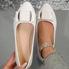 Fashion 2024 Women Trend Flat New Casual Lightweight Office Dress Shoes Women Baotou Slip on Comfortable Elegant Loafers Shoes for Women