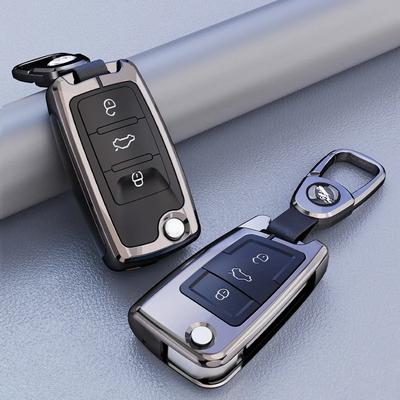 Car Key Holder Case Cover For VW Volkswagen Passat B8 CC Polo Tiguan Golf 7 GOLF8 MK8 MK4 For Skoda A7 A5 Octavia Superb Yeti