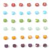 20Pcs 5*6mm Multicolor Faceted Crystal Beads Cylinder Glass Loose Beads For Jewelry Decoration Making DIY Bracelet Necklace Earring