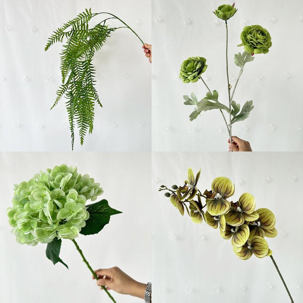 Themed Artificial Green Flower Materials Wedding Decoration Home Shooting Props