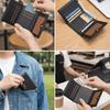 Simple Wallet With Multiple Card Slots For Driver'S License/Id Card/Bank Card