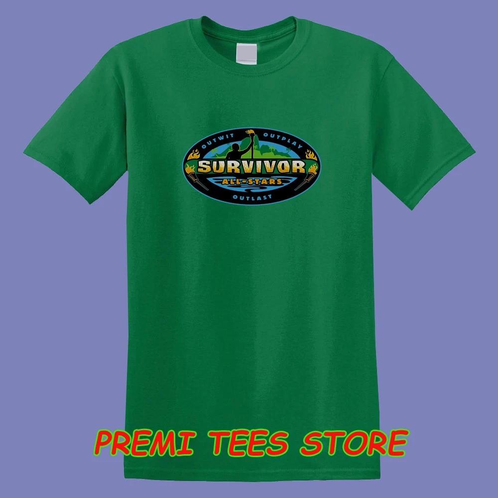 Survivor All Stars Men s Green Size S-3XL S